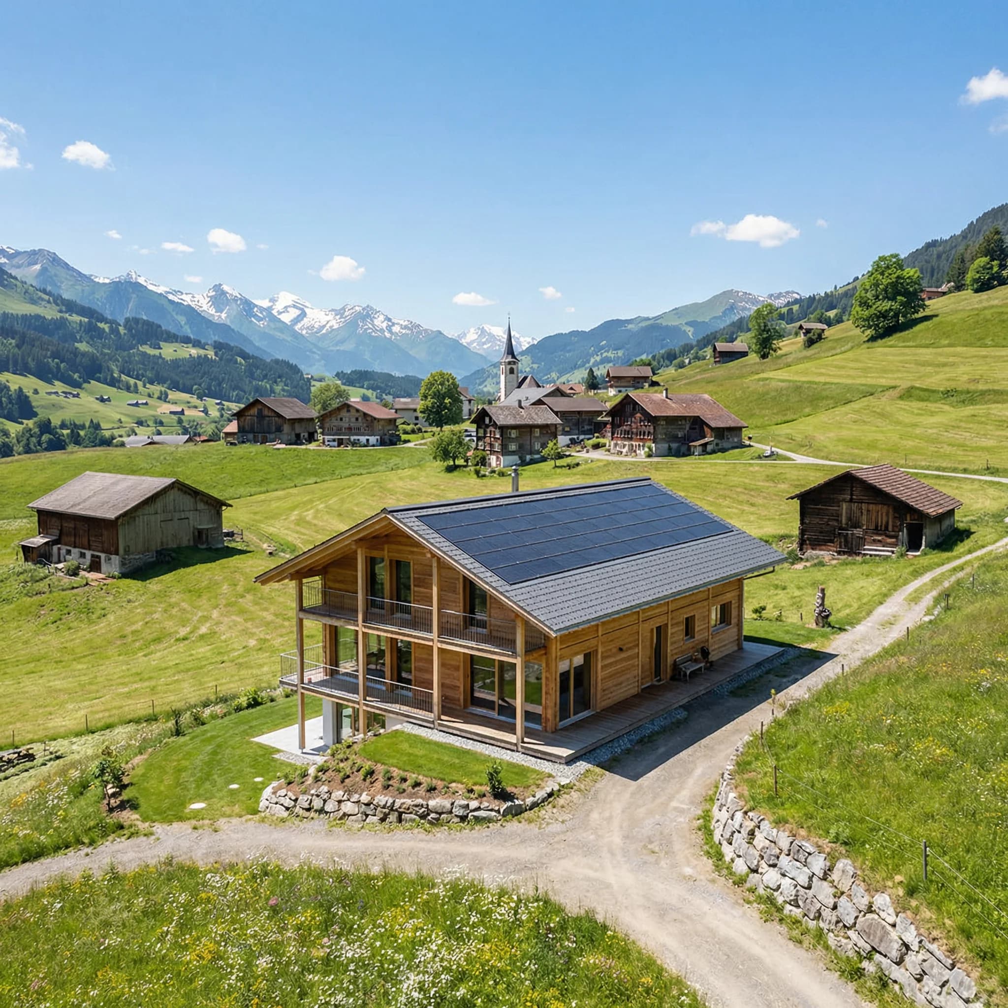 Photovoltaik im Schweizer Klima: Ertrag in Alpen, Mittelland und Tessin