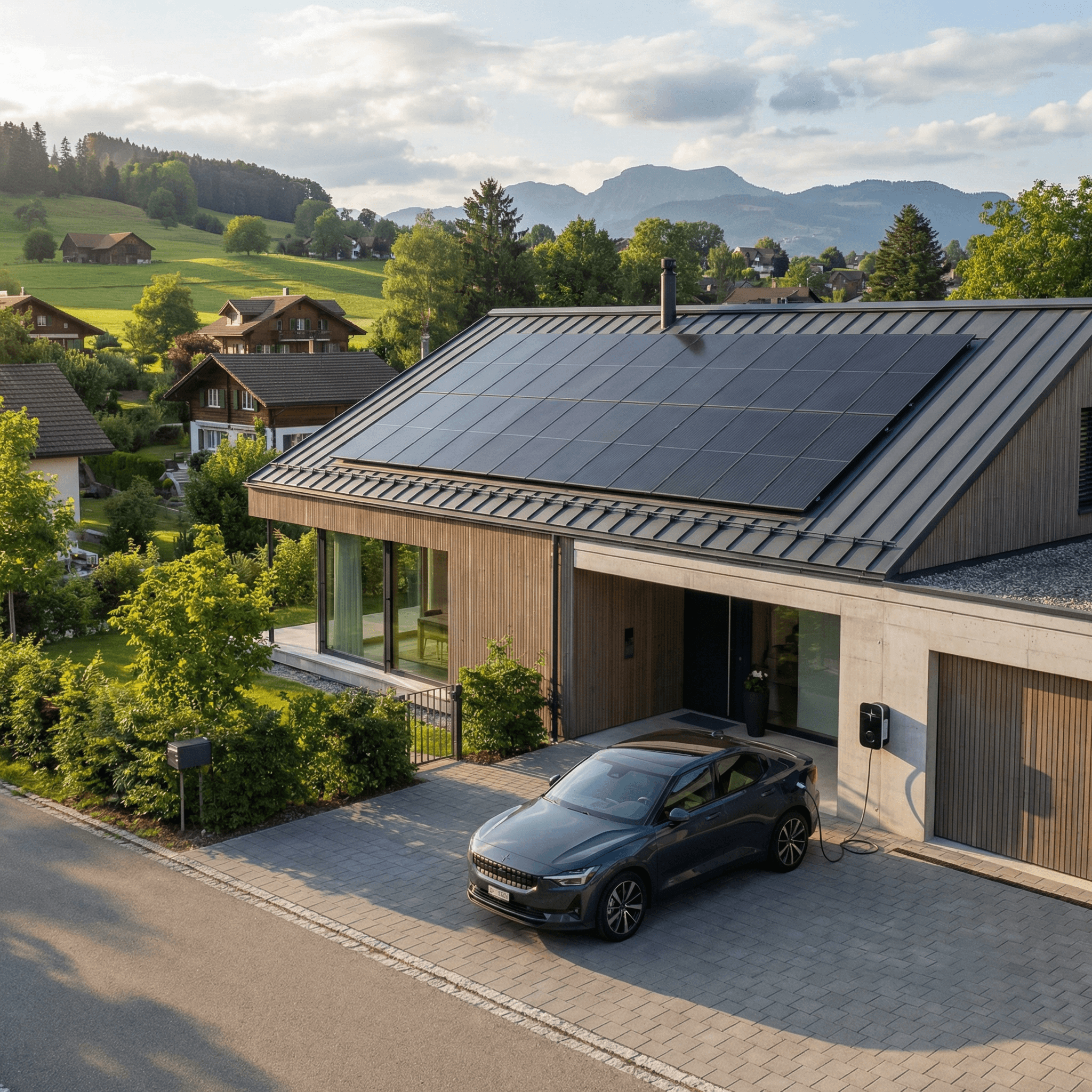Soluzione fotovoltaica completa in Svizzera: tutto incluso con accumulo