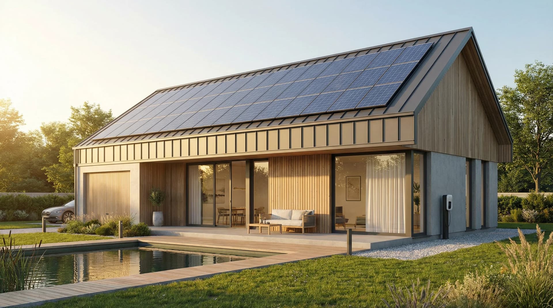 Solarstrom Produktion