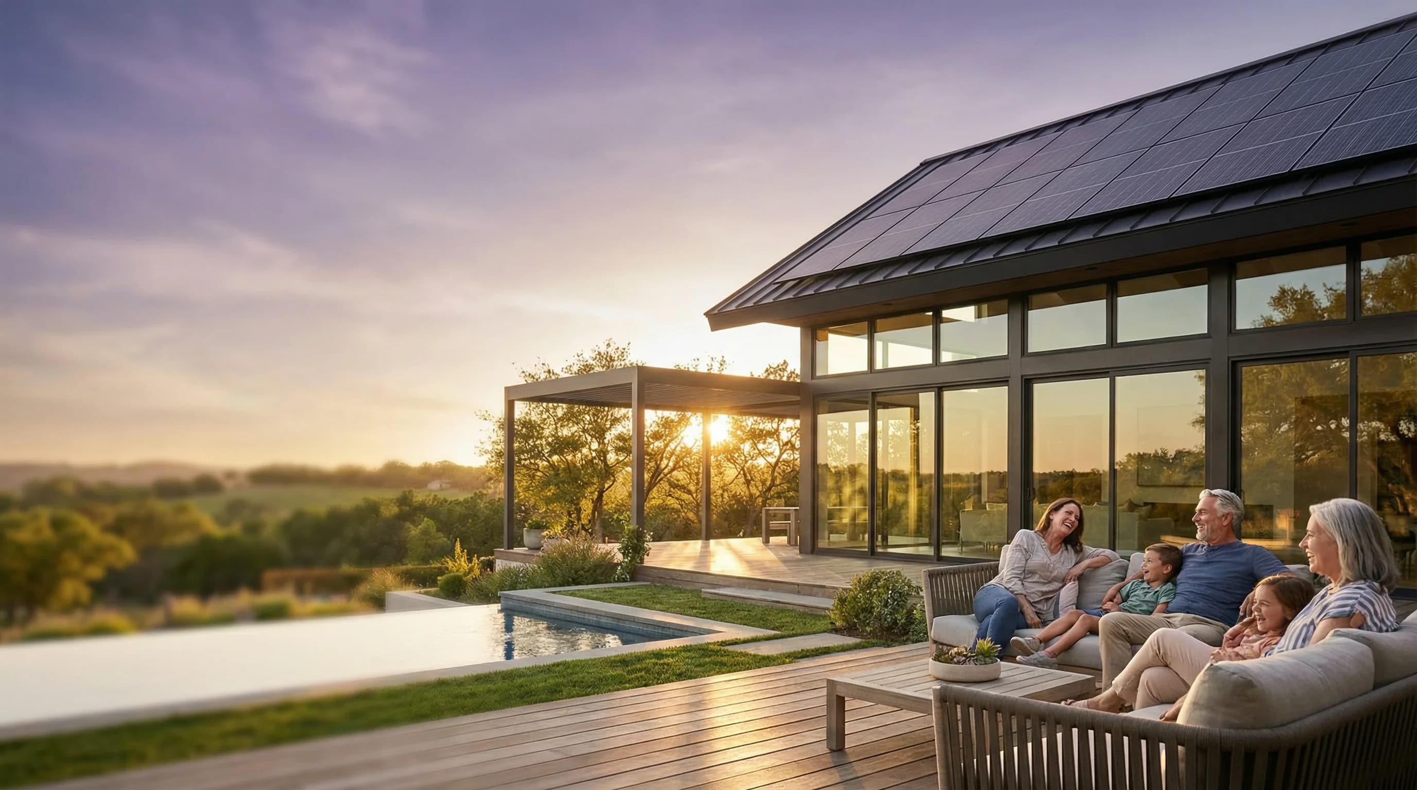 Solaranlage mit Speicher