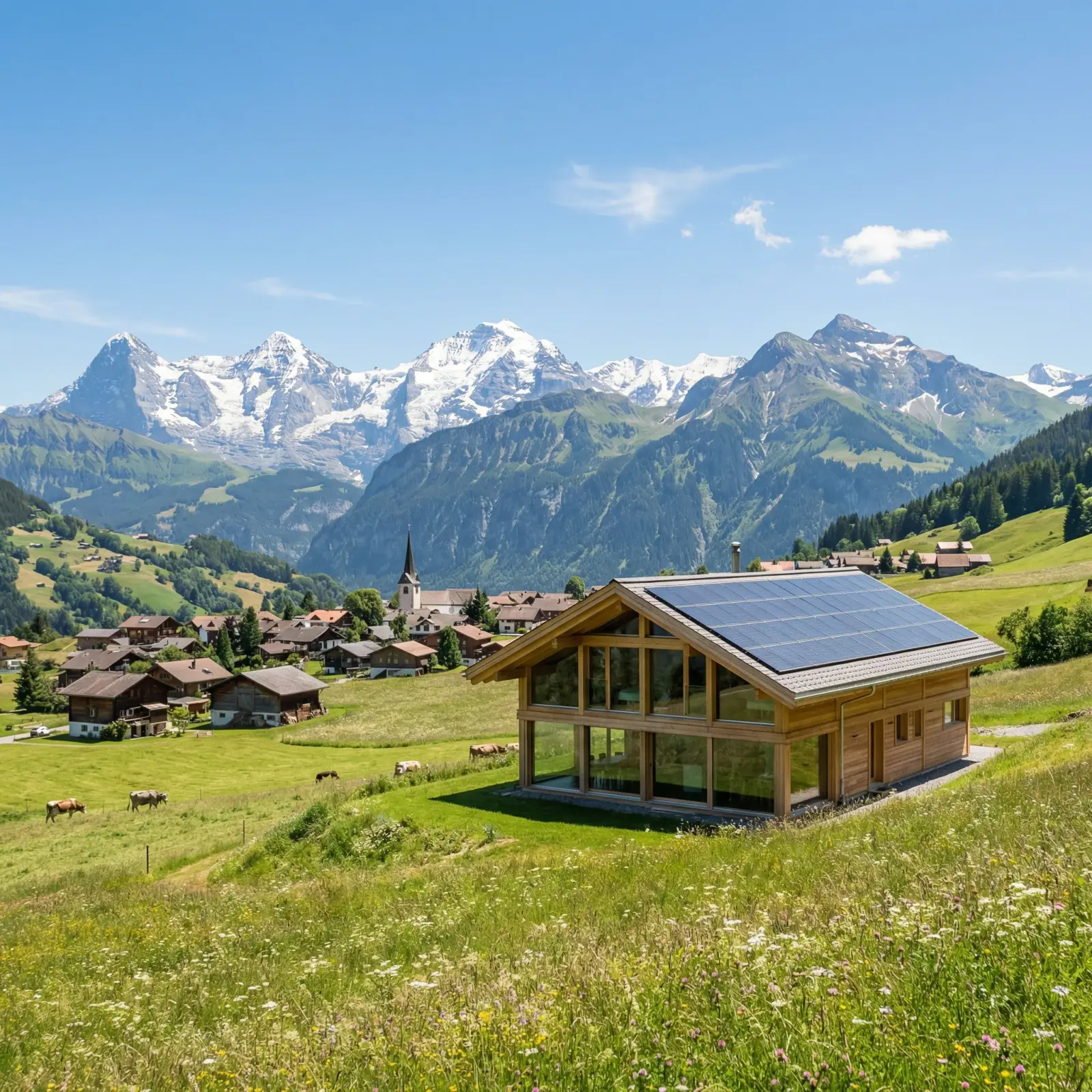 Solaranlage Installation Wallis