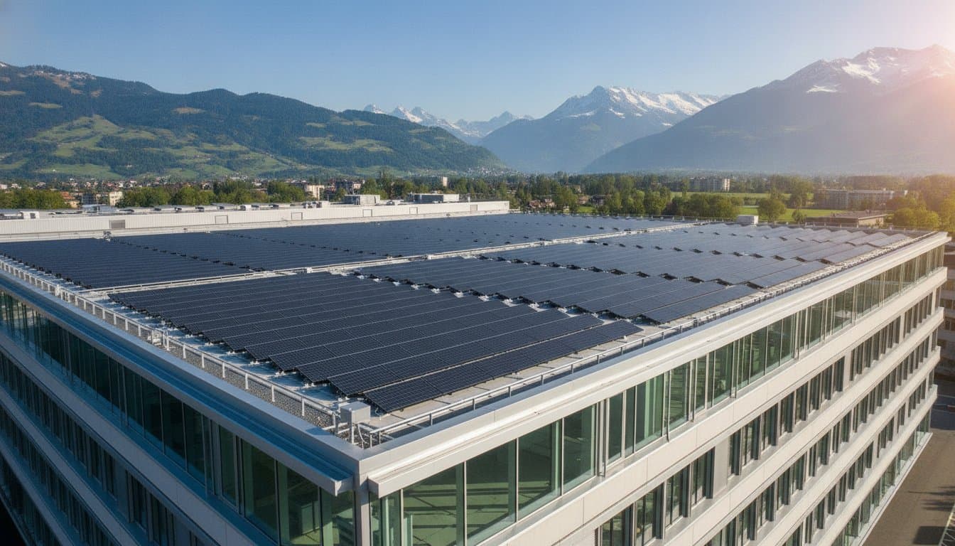 Impianti solari per immobili commerciali in Svizzera: La guida definitiva 2026
