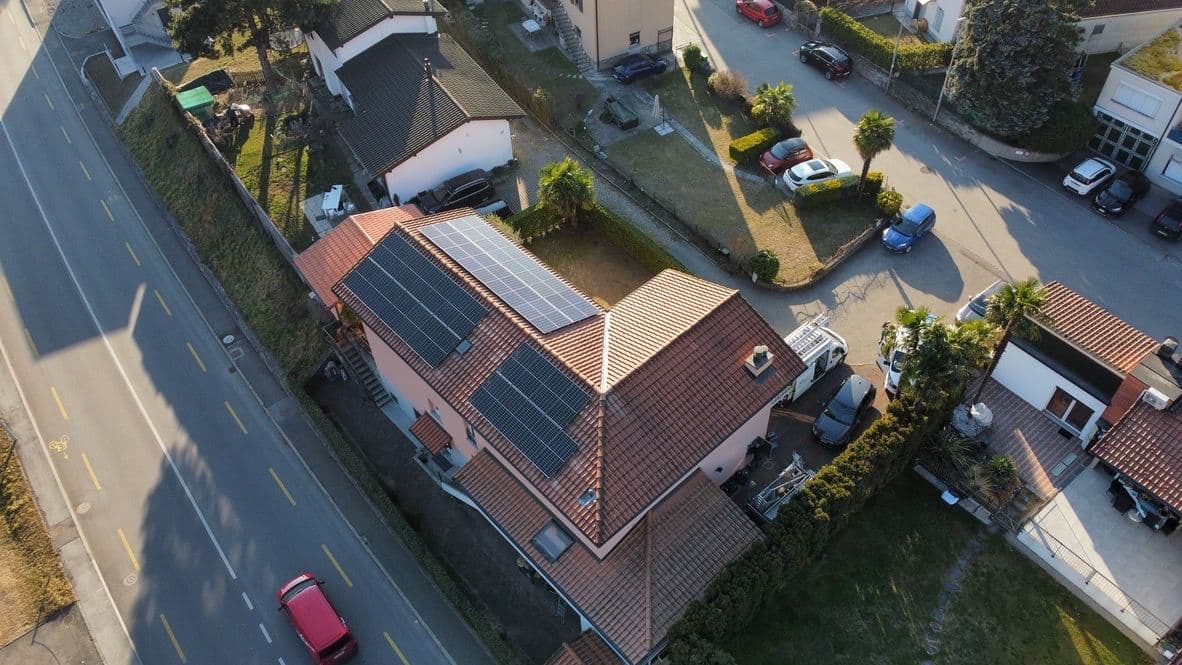 Impianto solare di Nadia F., Frauenfeld TG