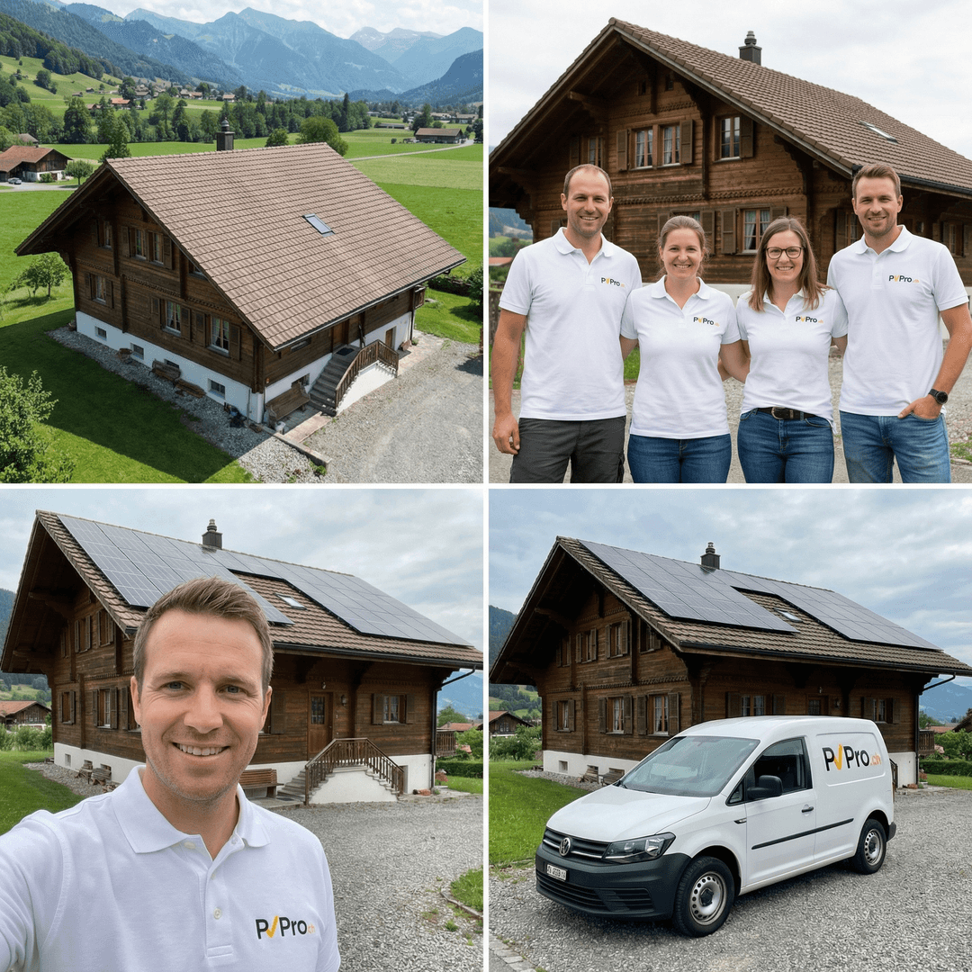 PVPro Team bei der Arbeit